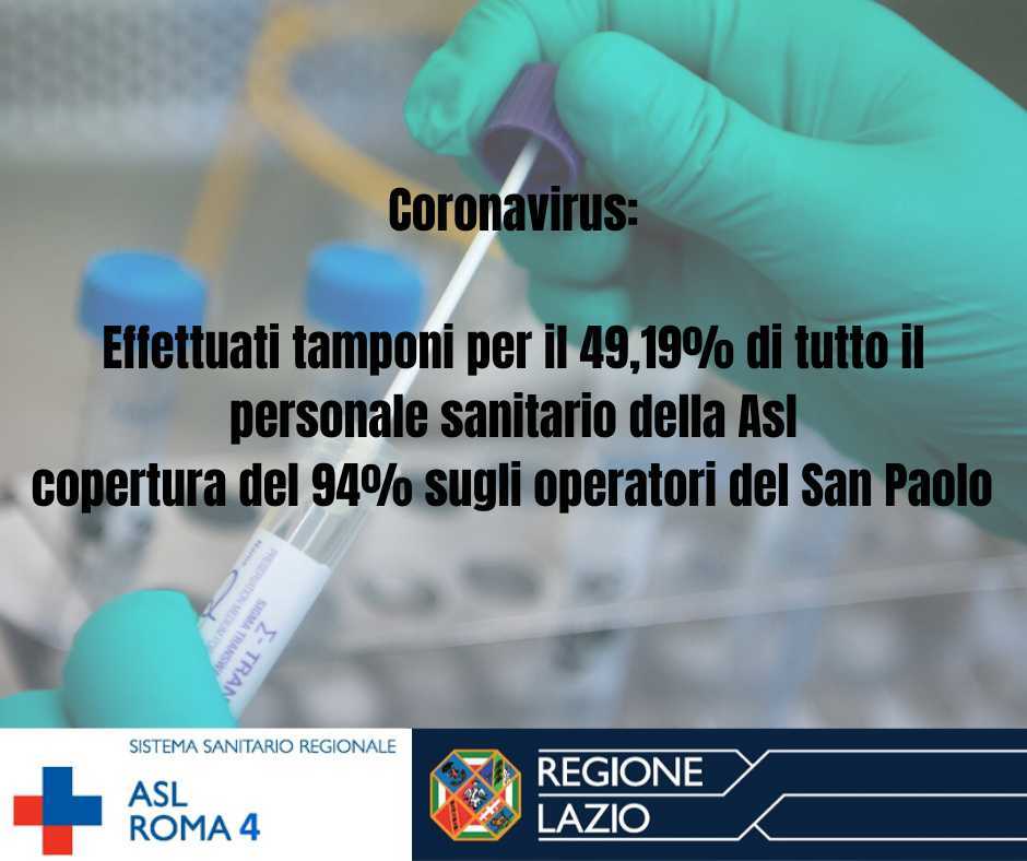 tamponi asl roma 4
