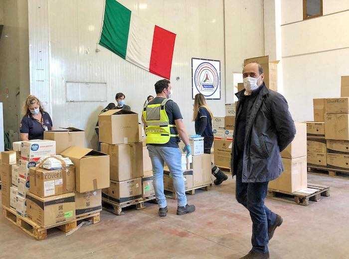 zingaretti magazzino prociv zingaretti magazzino prociv