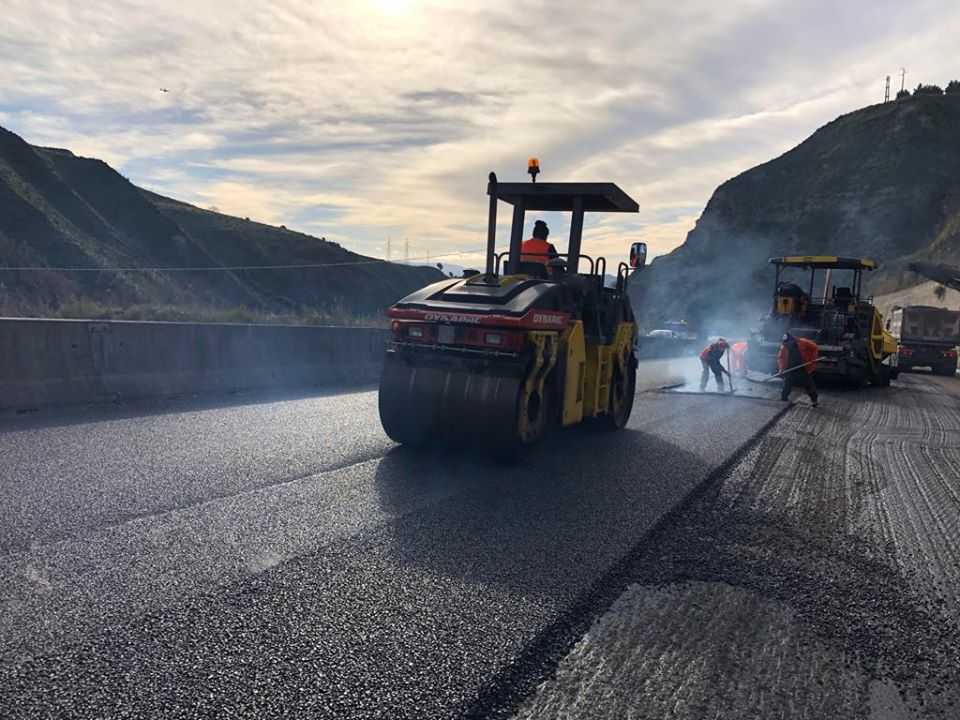 asfalto anas superstrada trasversale 1