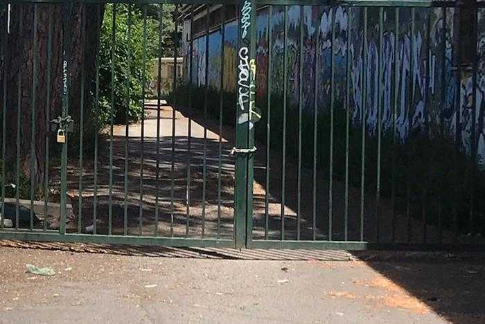 cancello parco monte mario