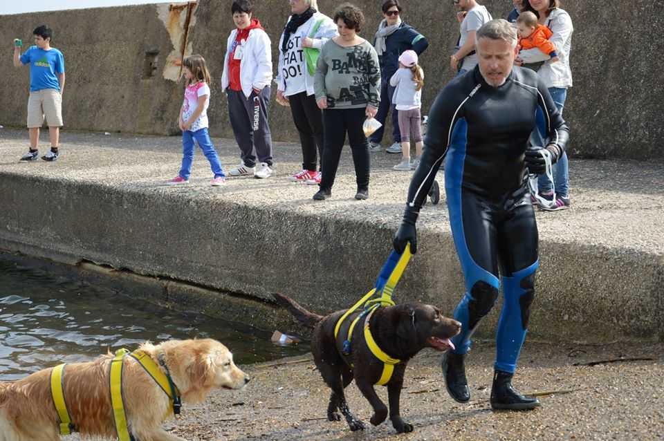 cani salvataggio marina civitavecchia 1