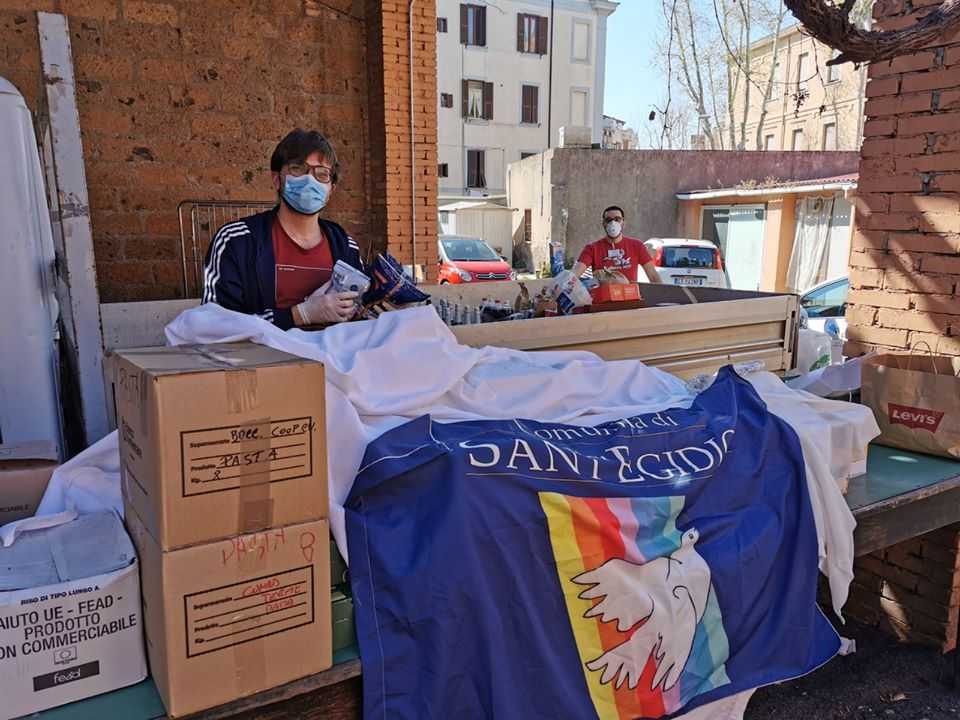 comunità sant'egidio civitavecchia mascherina