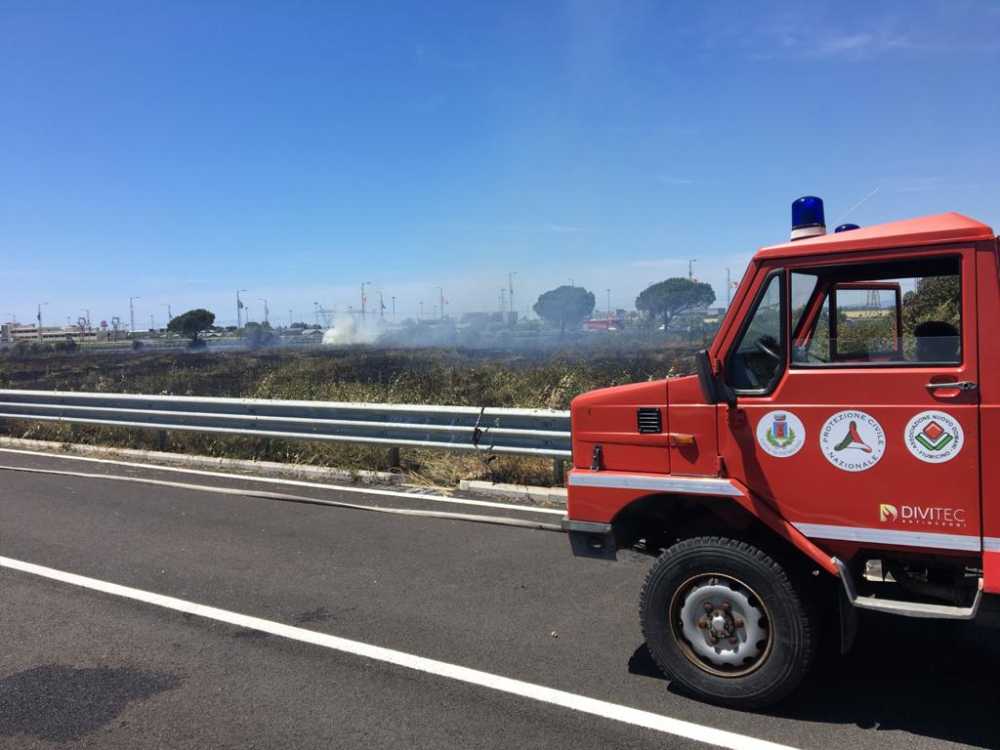 incendio parco leonardo