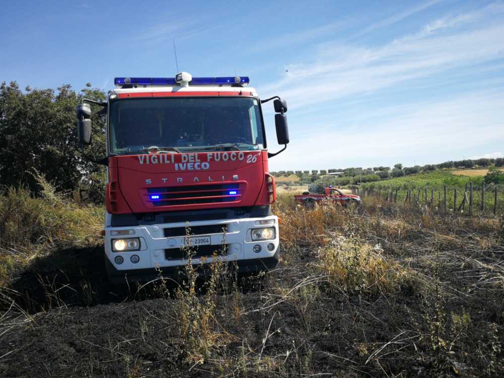 incendio procoio vvf vigili fuoco boschivo