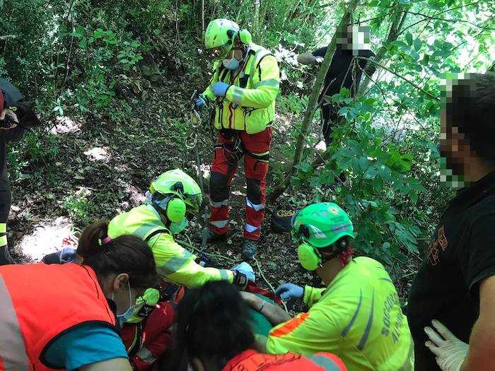 intervento escursionista