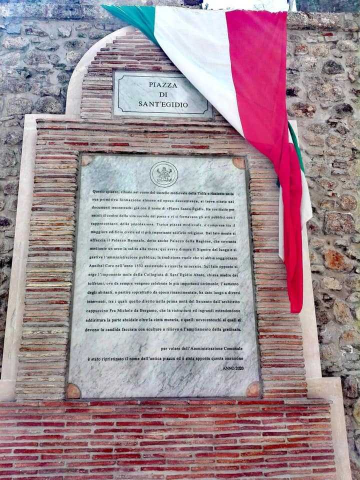piazza sant'egidio tolfa
