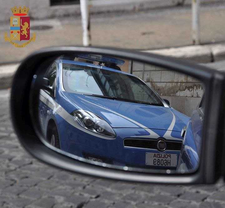 polizia specchietto