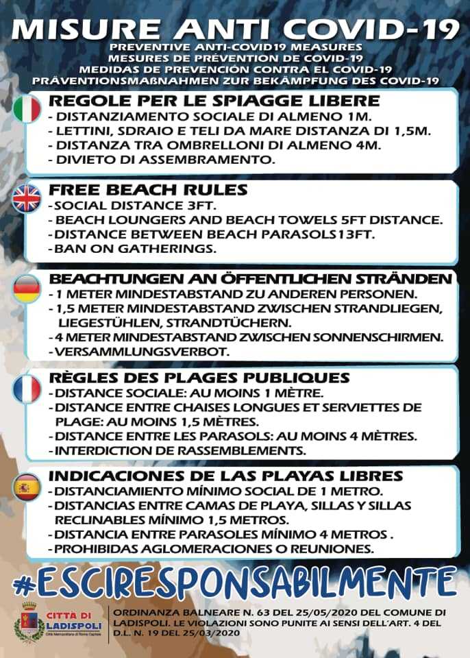 regole spiagge libere ladispoli multilingue regole spiagge libere ladispoli multilingue