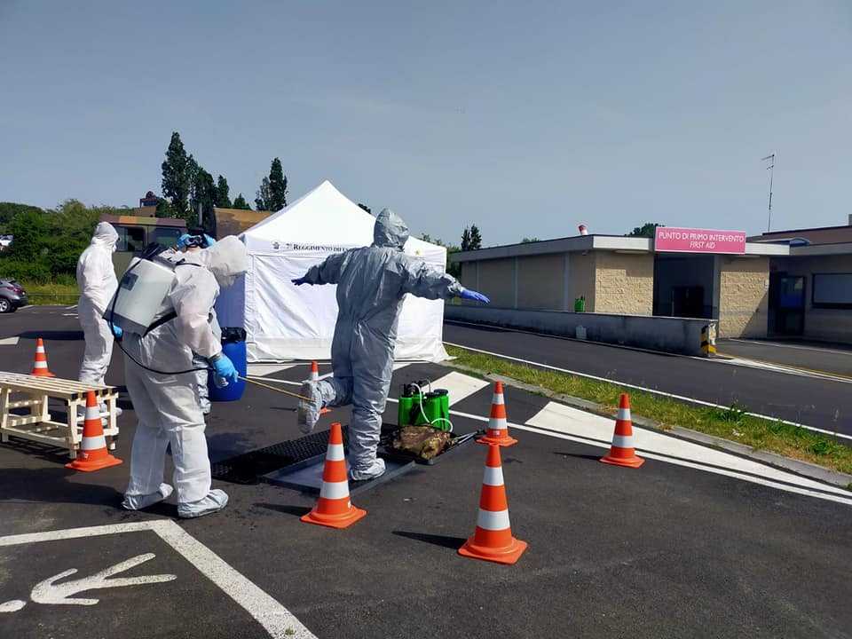 sanificazione parcheggio pit ladispoli