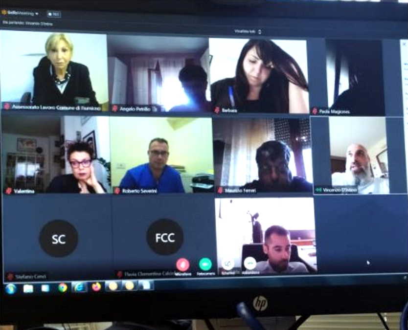 tavolo lavoro fiumicino 270520 tavolo lavoro fiumicino 270520