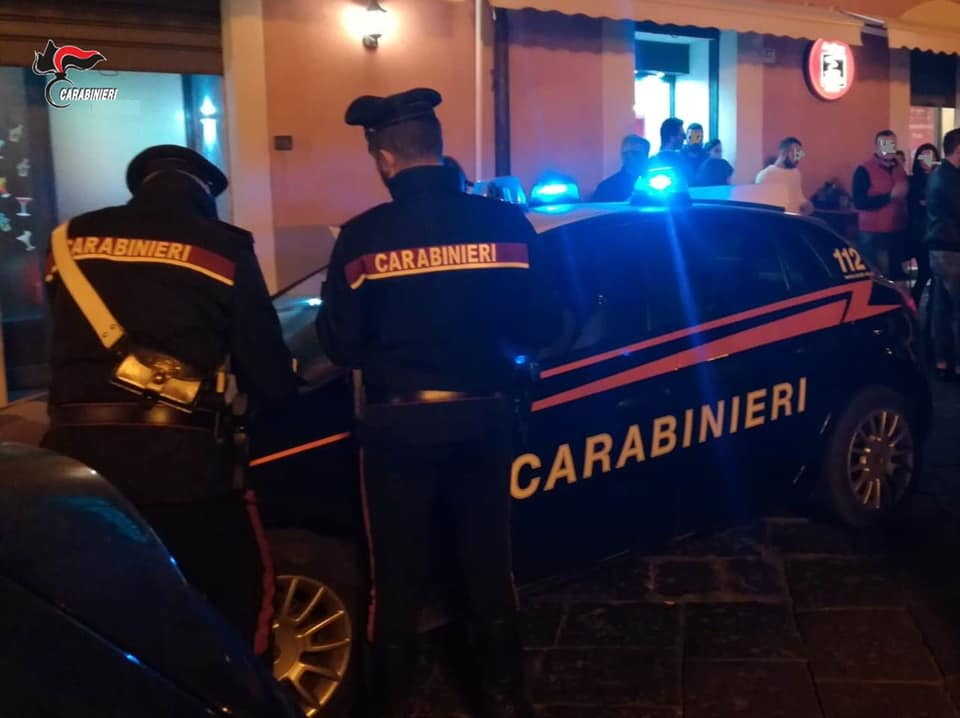 carabinieri movida notte