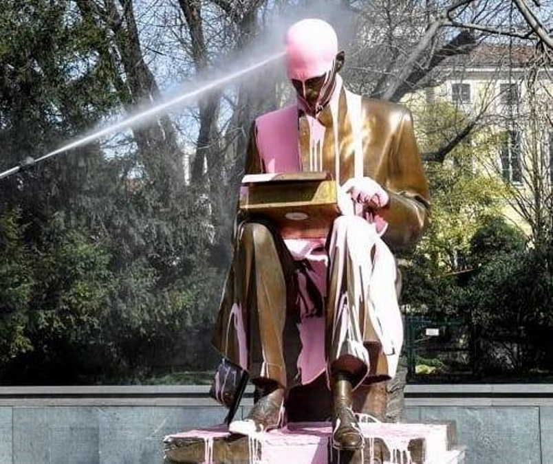 Abbattere la statua di Montanelli non ha senso