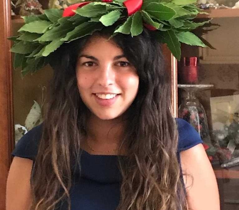 Corinne Zambito è la prima dottoressa magistrale in Economia Circolare a Civitavecchia