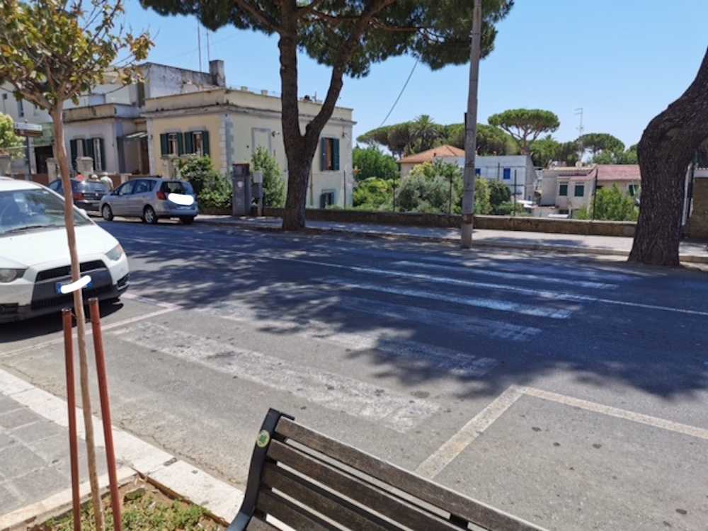 strisce pedonali santa marinella