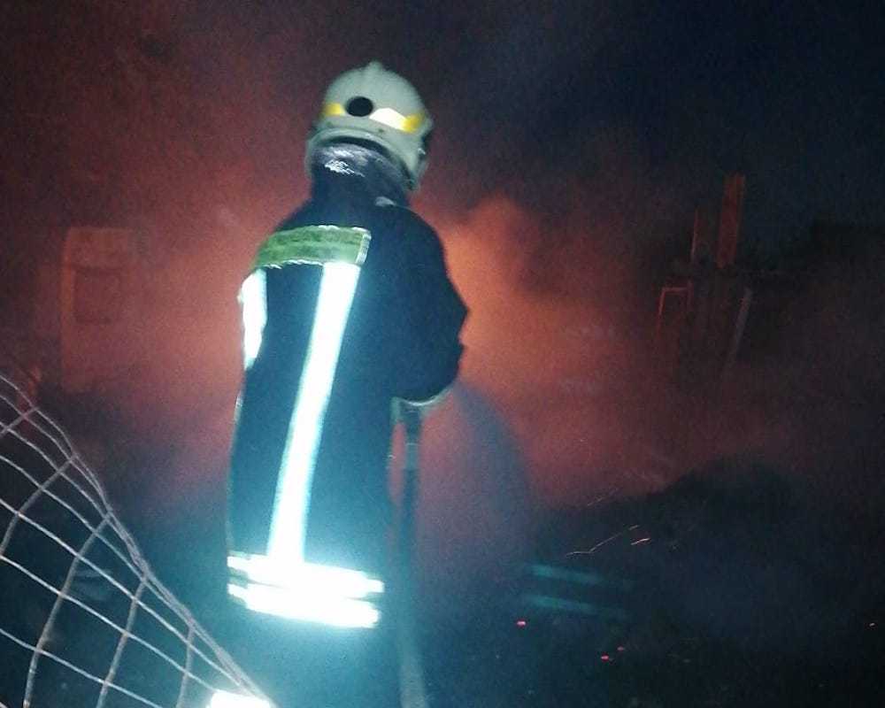 incendio fiumicino via costalunga