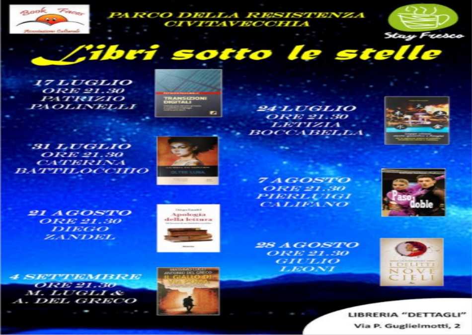 libri sotto le stelle civitavecchia 300720 libri sotto le stelle civitavecchia 300720