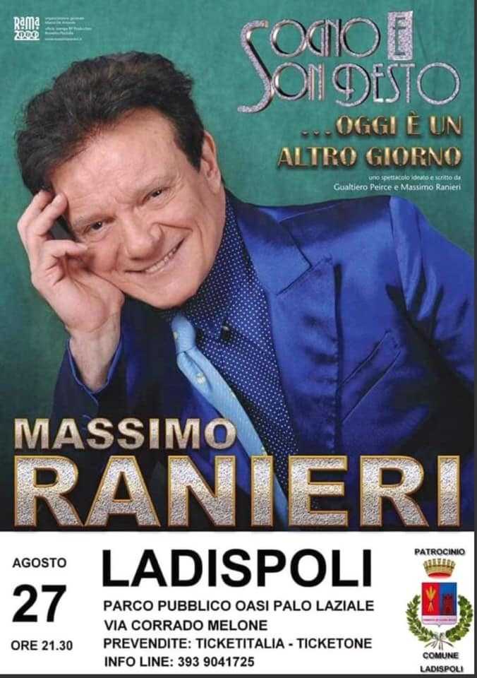 massimo ranieri manifesto
