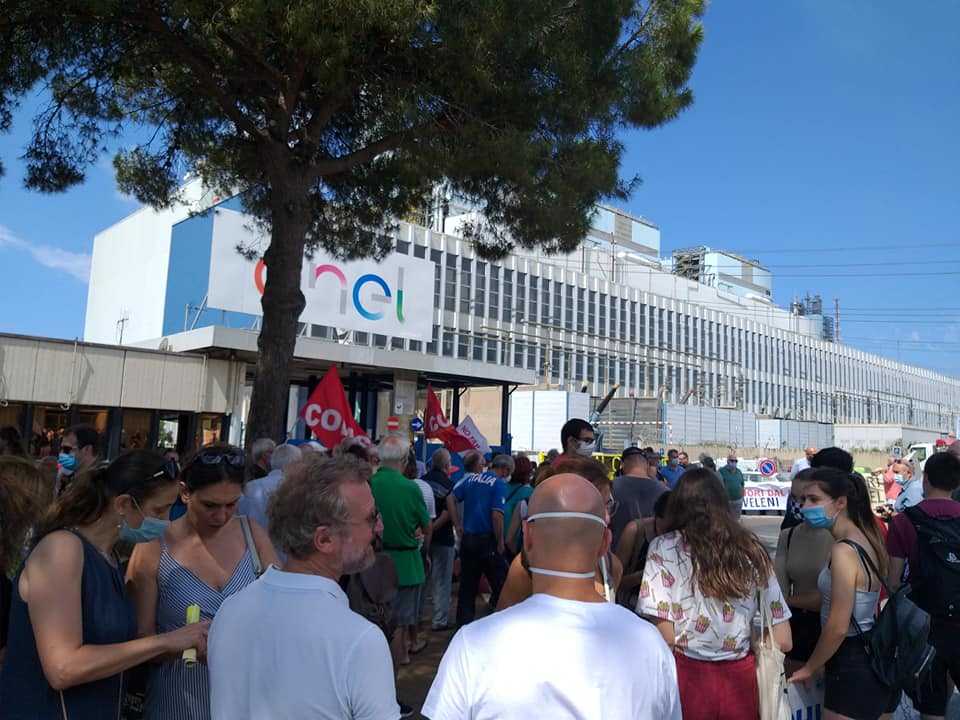 no gas centrale enel torre valdaliga nord