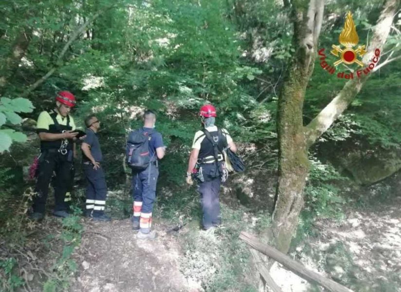 pompieri vvf vigili fuoco boschi speleo