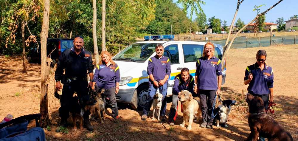 unità cinofile prociv cerveteri
