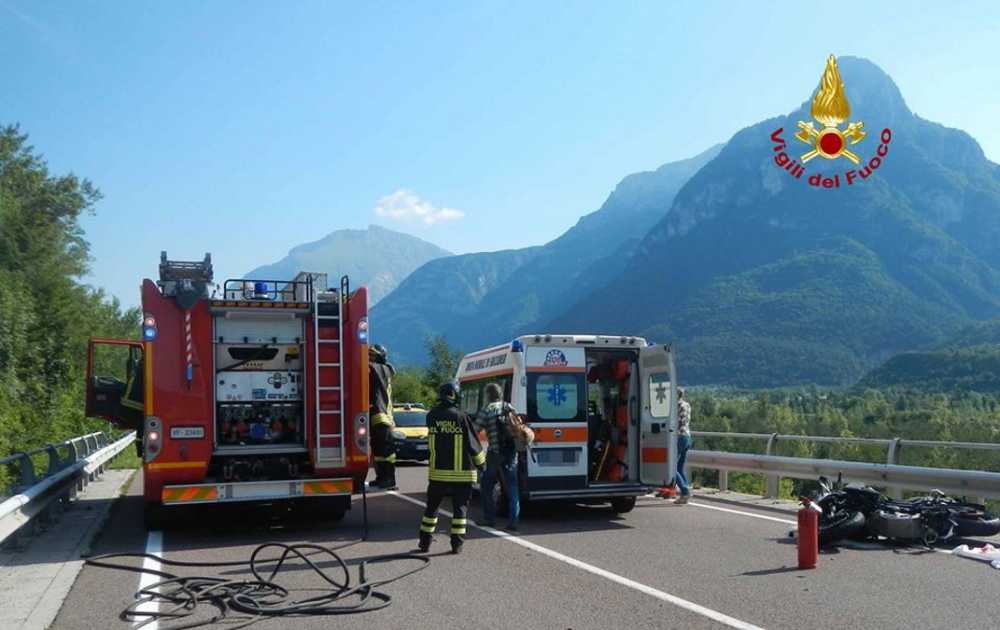 vigili fuoco ambulanza autostrada a12