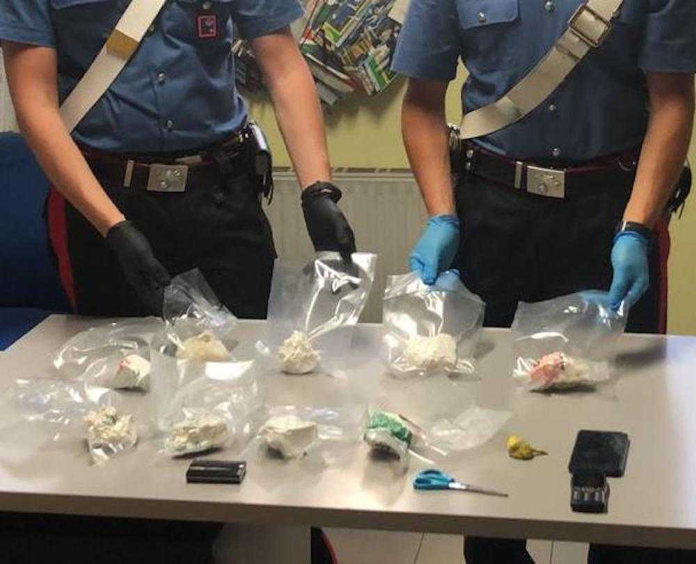 FRASCATI - La droga sequestrata dai CC (2)