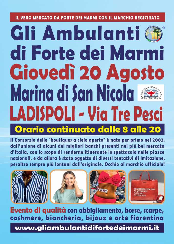 Locandina Marina San Nicola Ladispoli Locandina Marina San Nicola Ladispoli