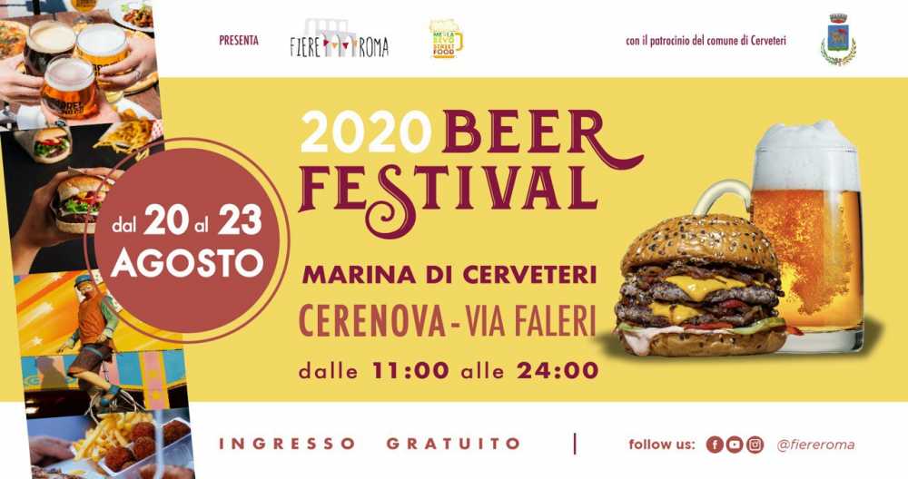 Locandina beer festival cerveteri