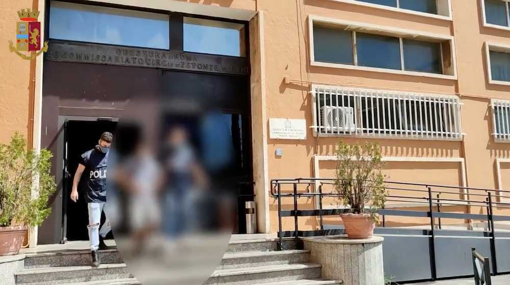 arresto rapina via marco besso