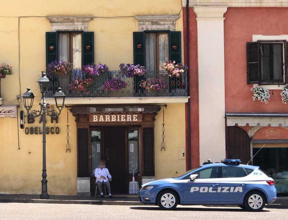 barbiere polizia