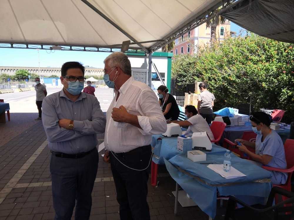 d'amato quintavalle civitavecchia drive in coronavirus covid