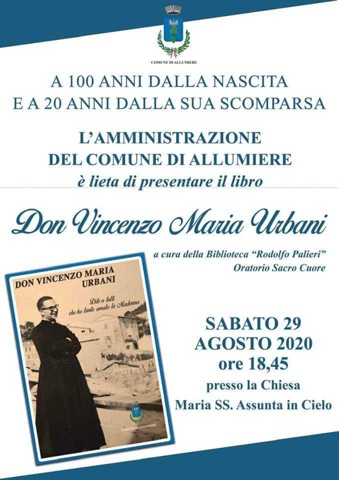 don Vincenzo Maria Urbani allumiere