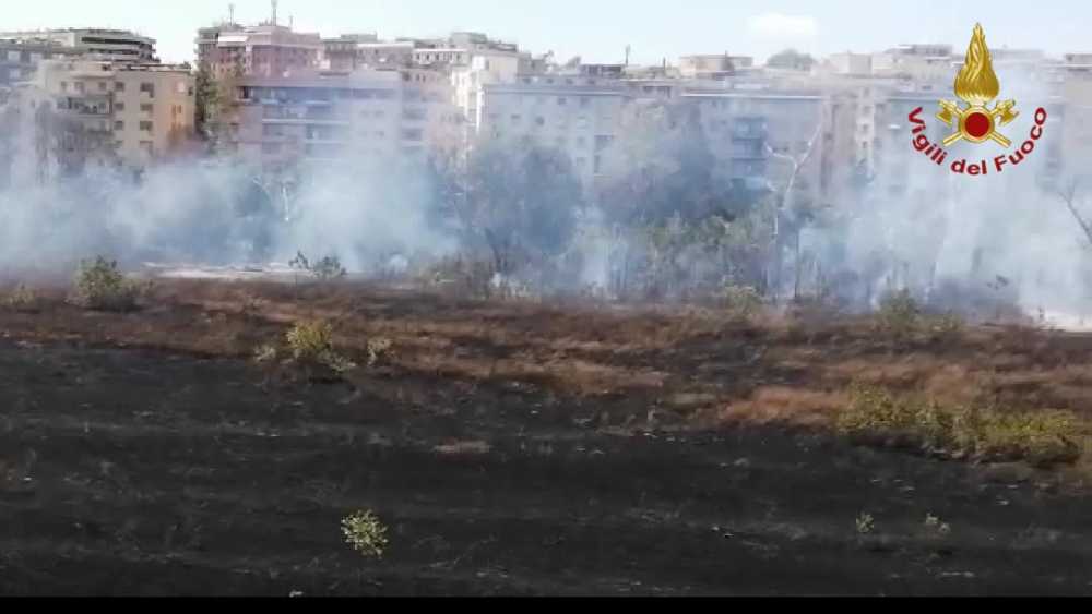 incendio monte nevoso