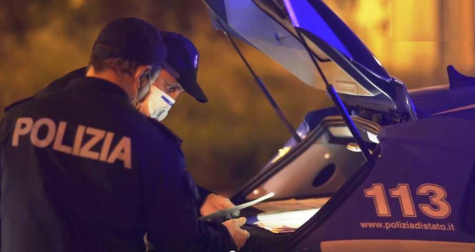 polizia controlli notte