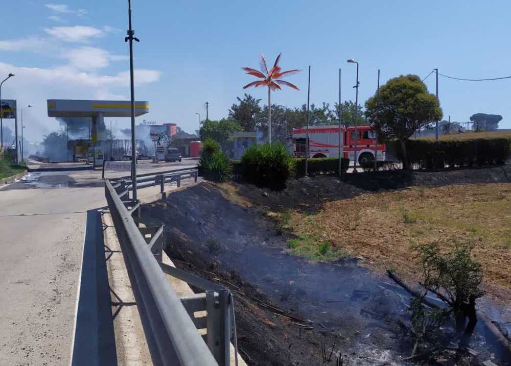 pontina incendio pontina incendio