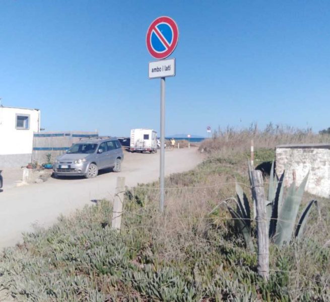 sant'agostino divieto di sosta entrambi i lati