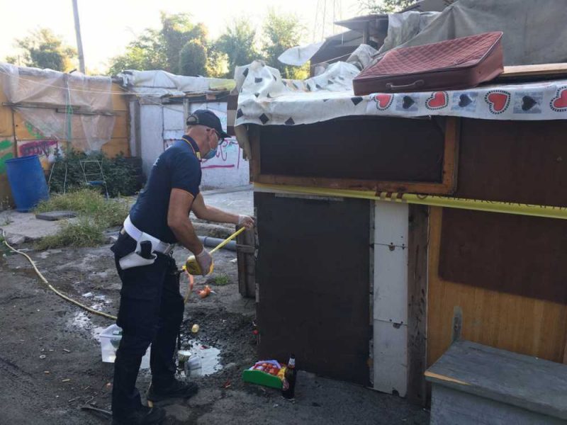 sgombero campo rom polizia locale roma capitale foro italico 3