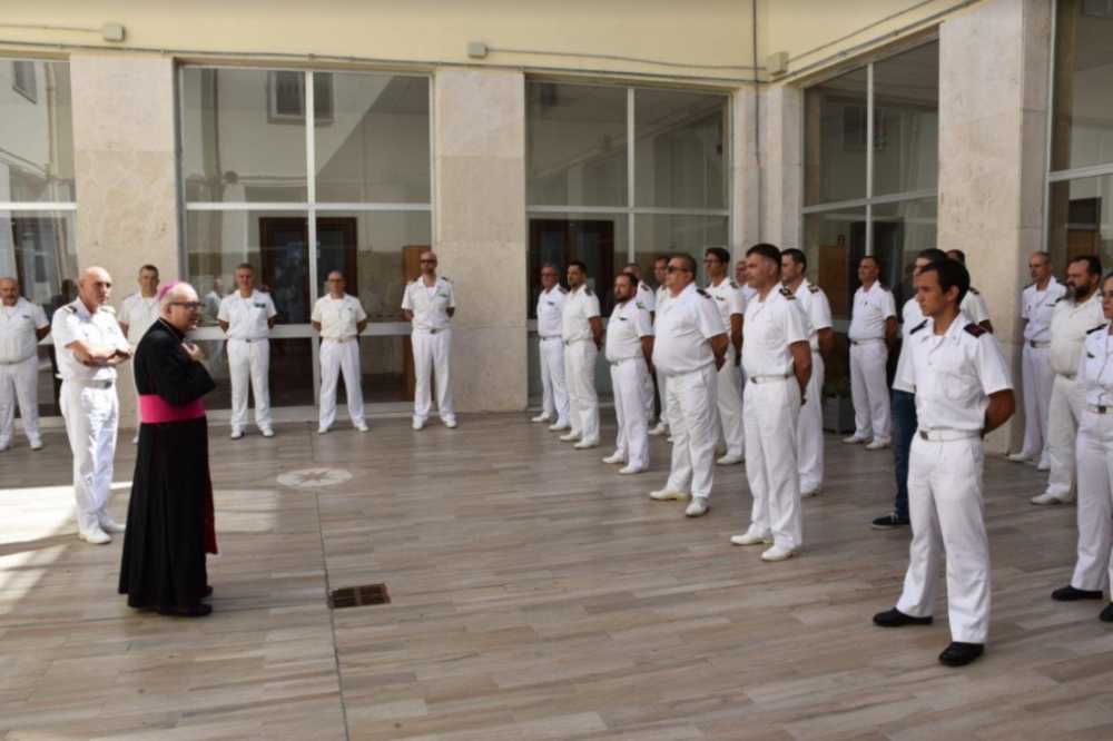 vescovo civitavecchia visita capitaneria porto 190820
