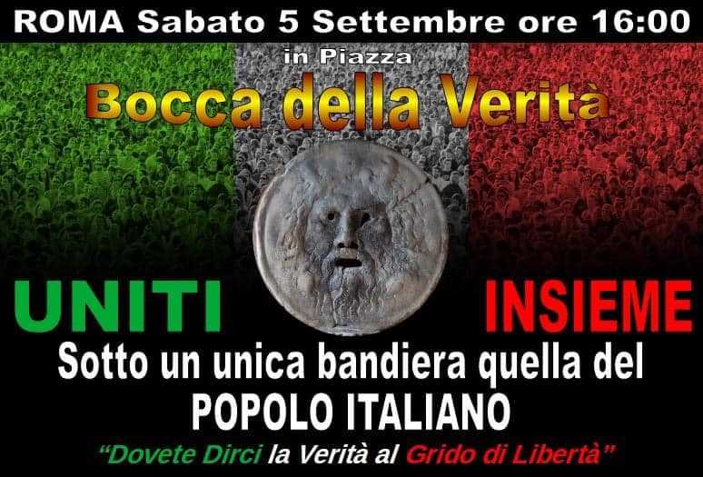 manifestazione 5 settembre