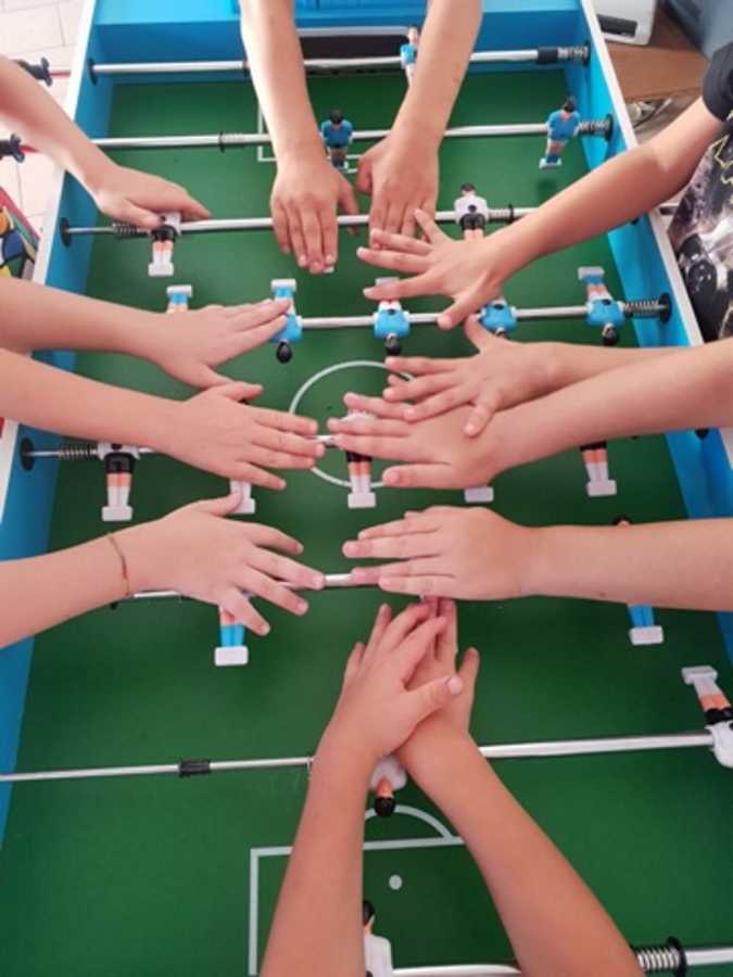 Centro Estivo calcio balilla bimbi bambini biliardino