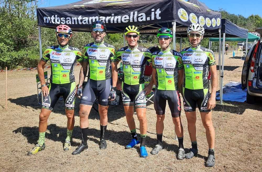 Mtbsan 08092020 Gli atleti dell’MTB S. MARINELLA prima della partenza Mtbsan 08092020 Gli atleti dell'MTB S. MARINELLA prima della partenza