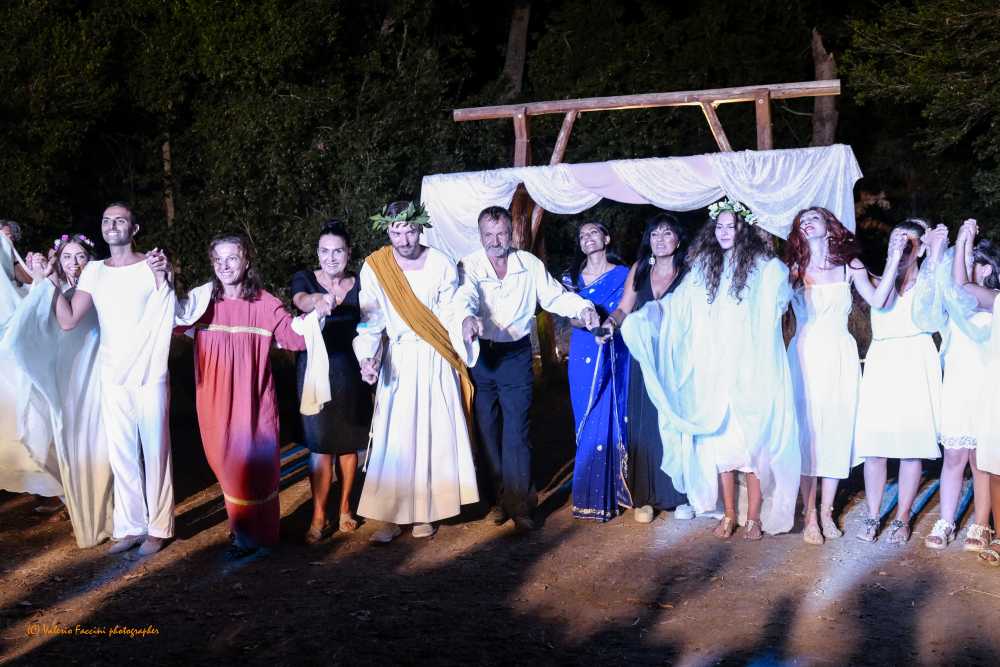 Spettacolo Incontro con Dante al Bosco di Palo