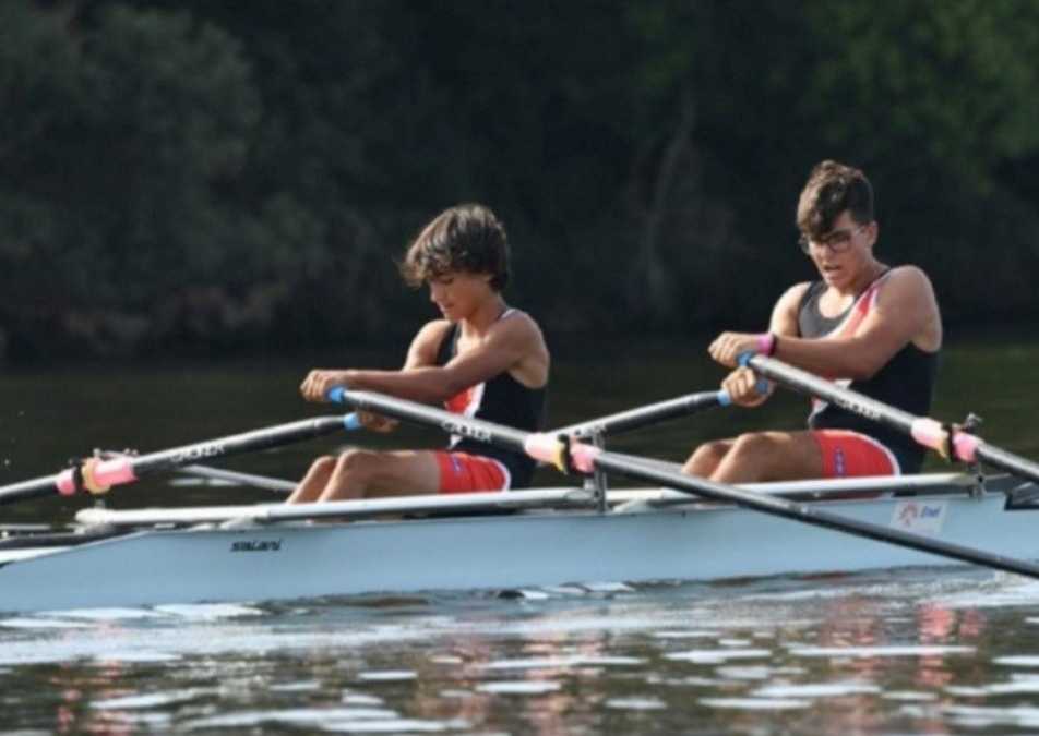 canottaggio Giordano Floris e Nicola di Claudio