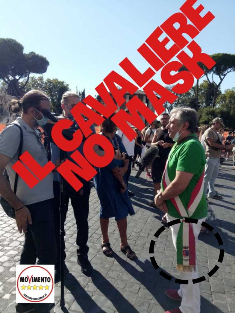 cavaliere fascia tricolore stemma ladispoli 1