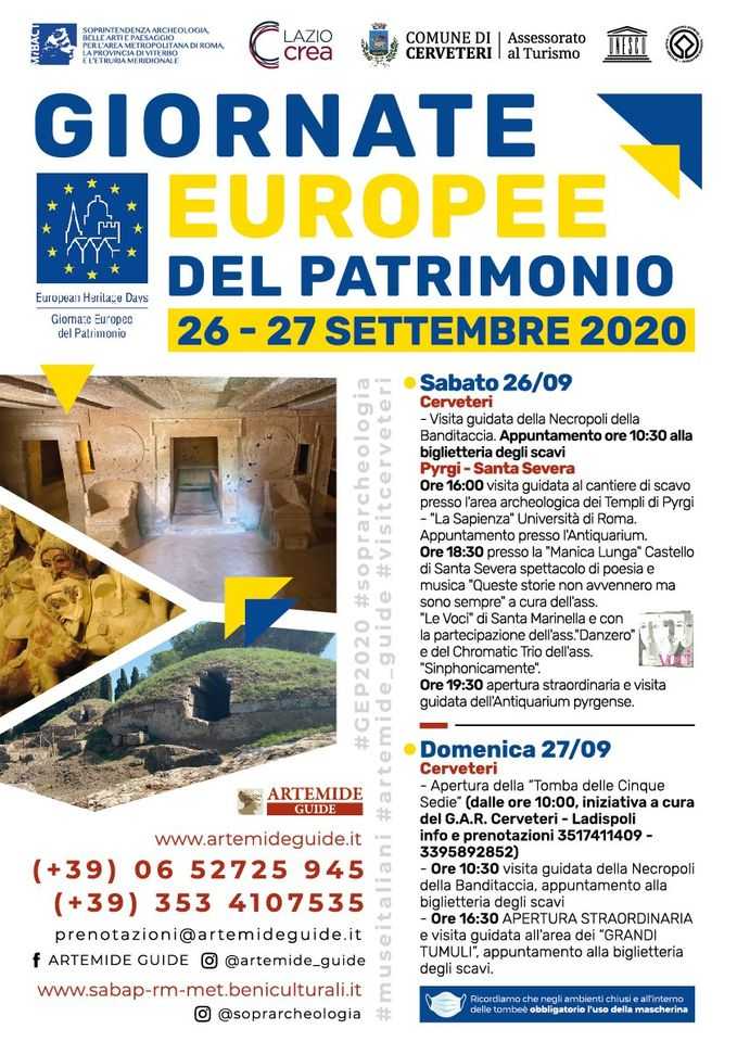 giornate patrimonio cerveteri