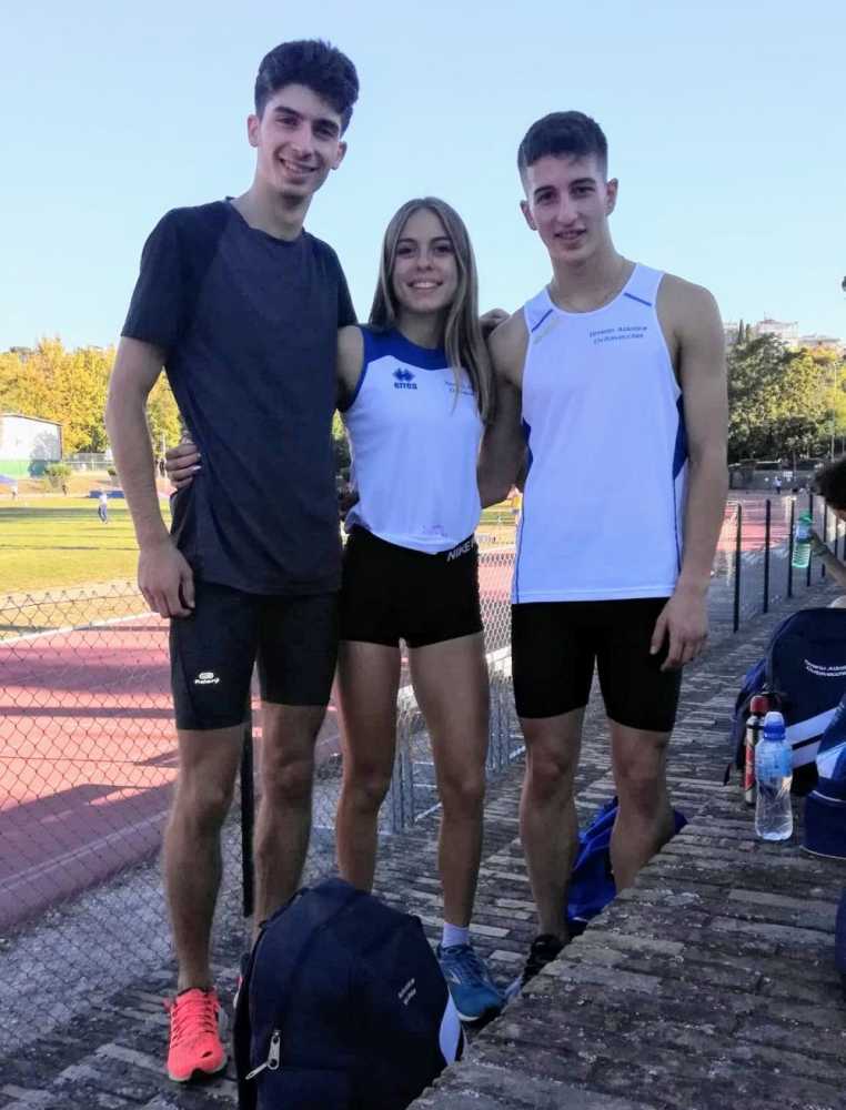 riccardo vanzetti caterina riccetti filippo masoni tirreno atletica civitavecchia