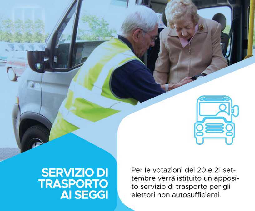 trasporto elettori disabili seggi
