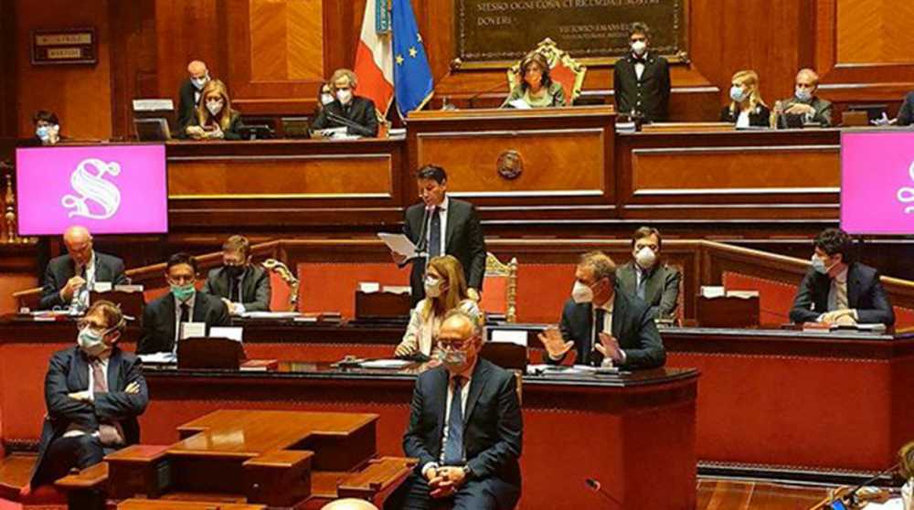 senatori mascherine
