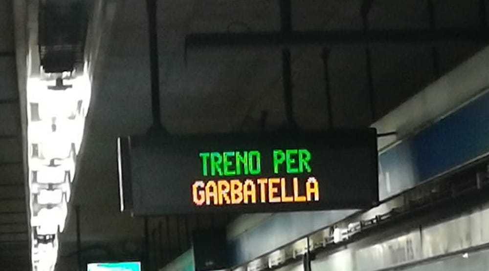 treno per garbatella