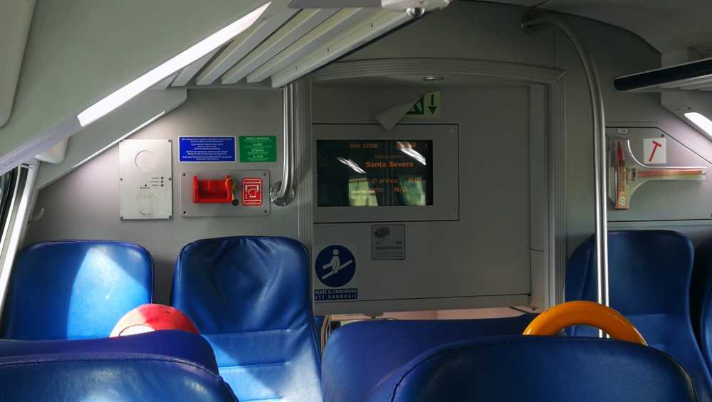 treno vivalto santa severa posti vuoti